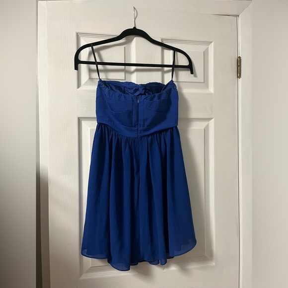 Minuet Royal Blue Dress, size S - Picture 3 of 7